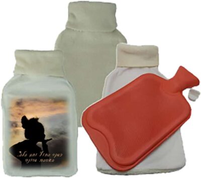פוטוגיפט, בקבוק שומר חום בצבע לבן בהדפסה אישית מתאים למתנה לחברה להחלמה מהירה, מתנה להורים